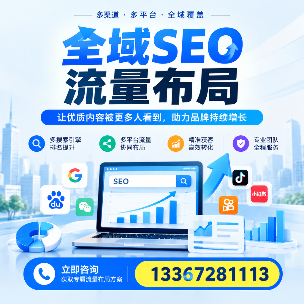 全域SEO流量布局工具推荐：百色企业的选择清单